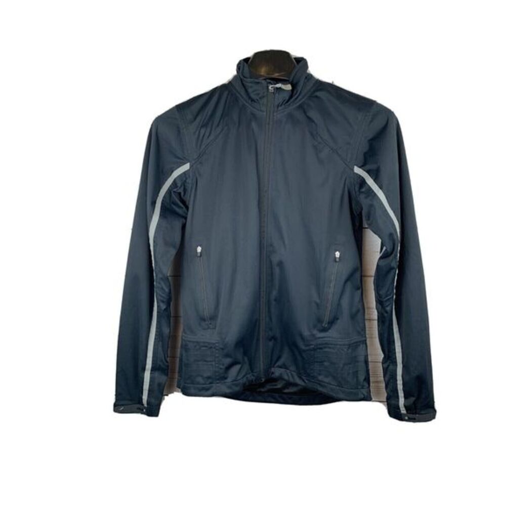 Sunice Tornado Jacket Womens small Black Full Zip Jacket zip‎ pockets in front